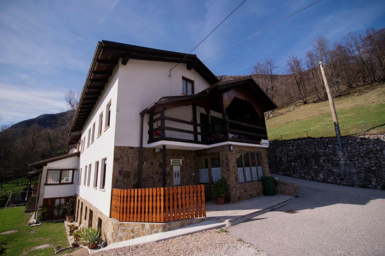 Apartmaji Berginc Kobarid Buitenkant foto